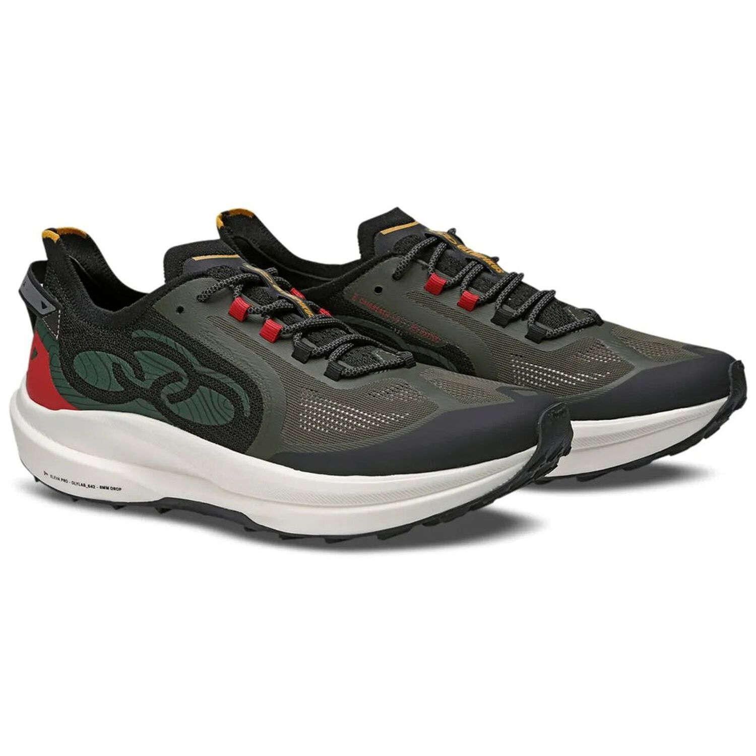 Zapatilla Trail Running Mujer Corre Trilha Verde Militar image number 1.0